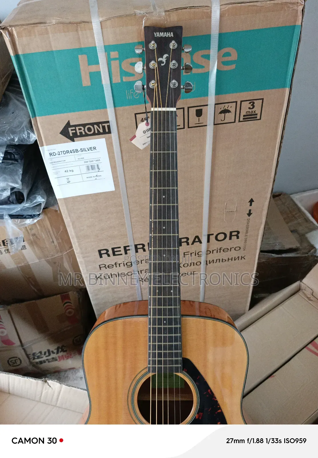 Original Acoustic Yamaha Guitar