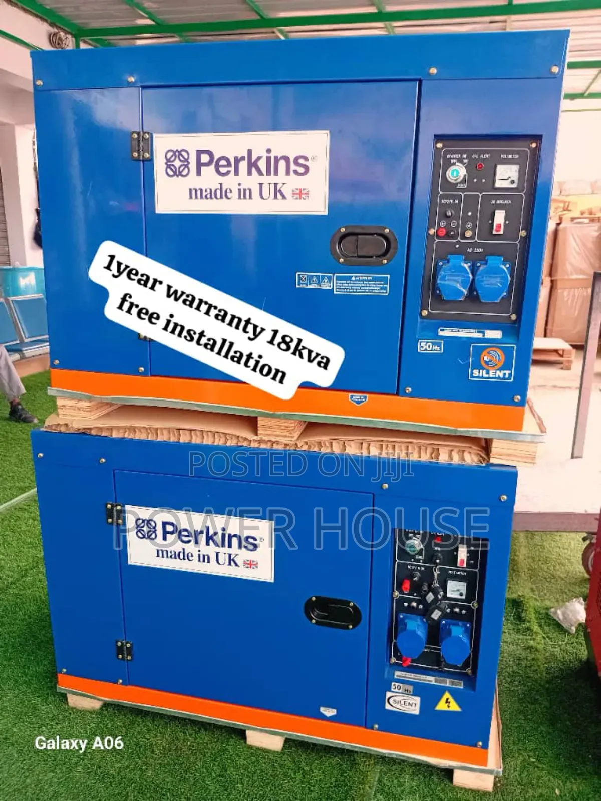 Energetic Loop Tap 18kva Generator 18kva Perkins Diesel