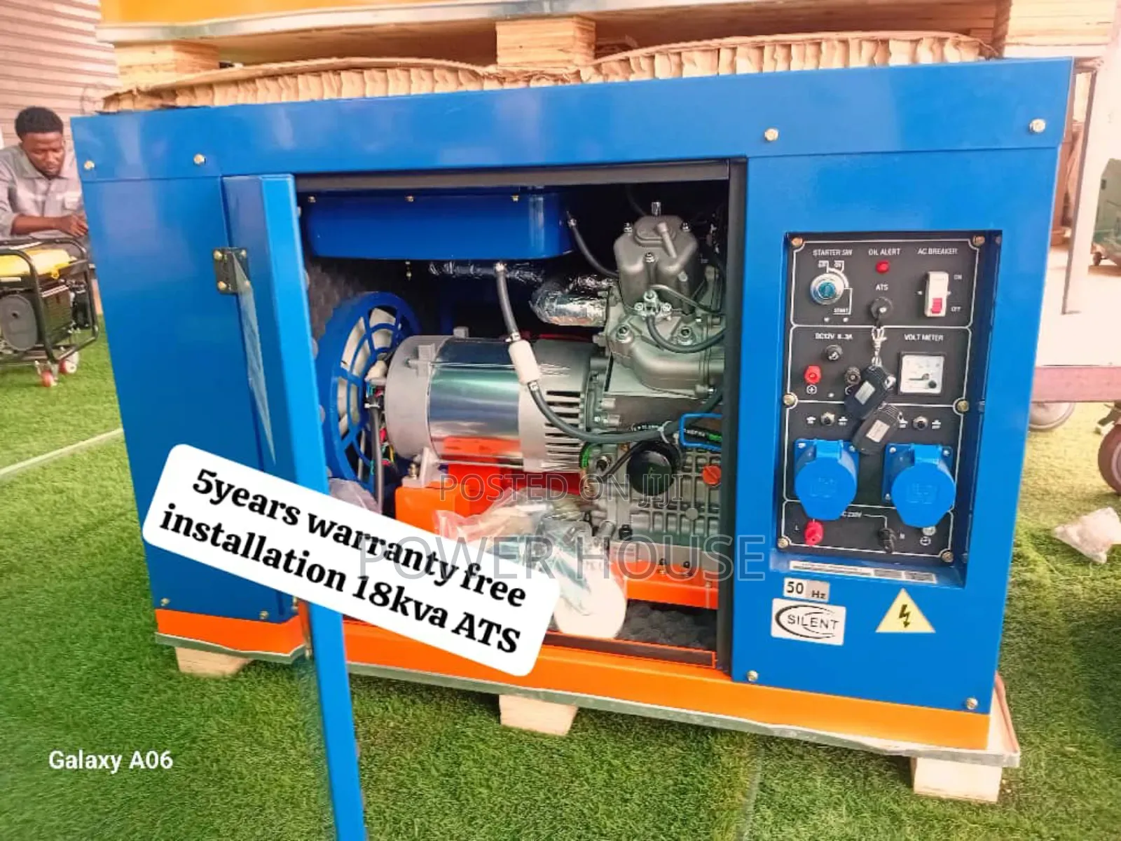Energetic Luxe Amp 18kva Perkins Diesel Generator 18kva