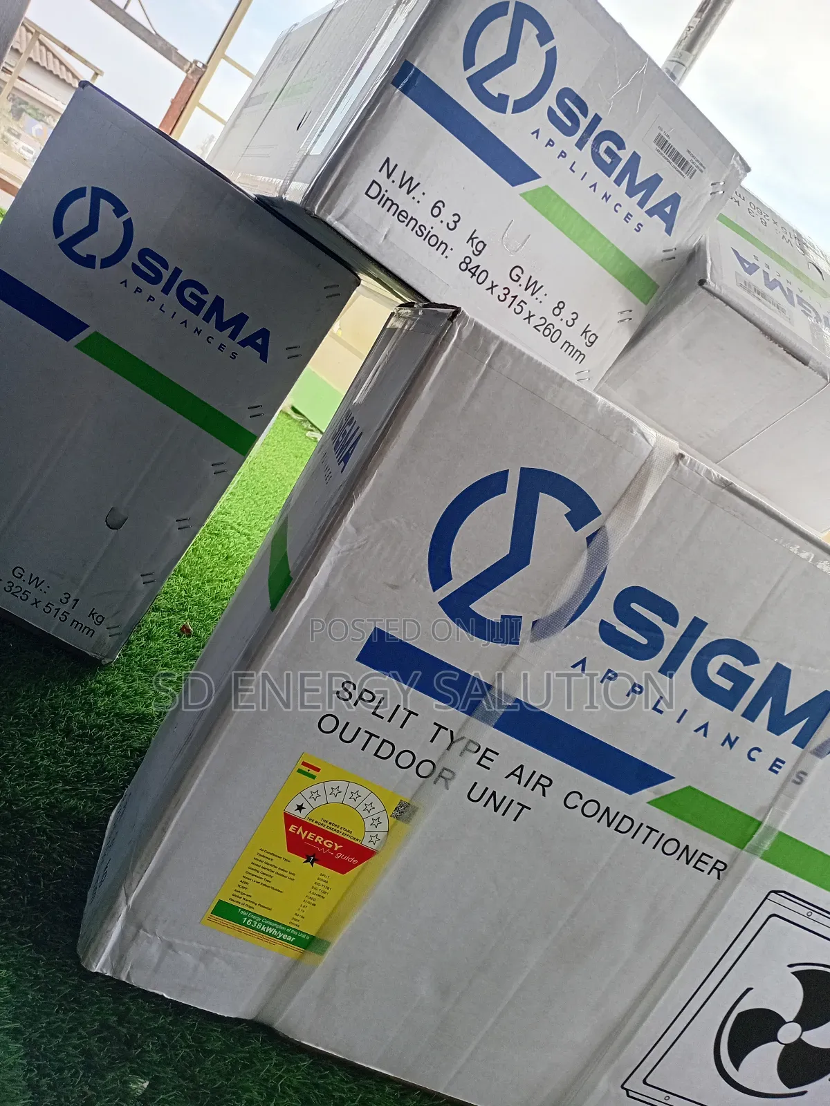 Frantic Dimension Sigma 1.5hp Split Air Conditioner
