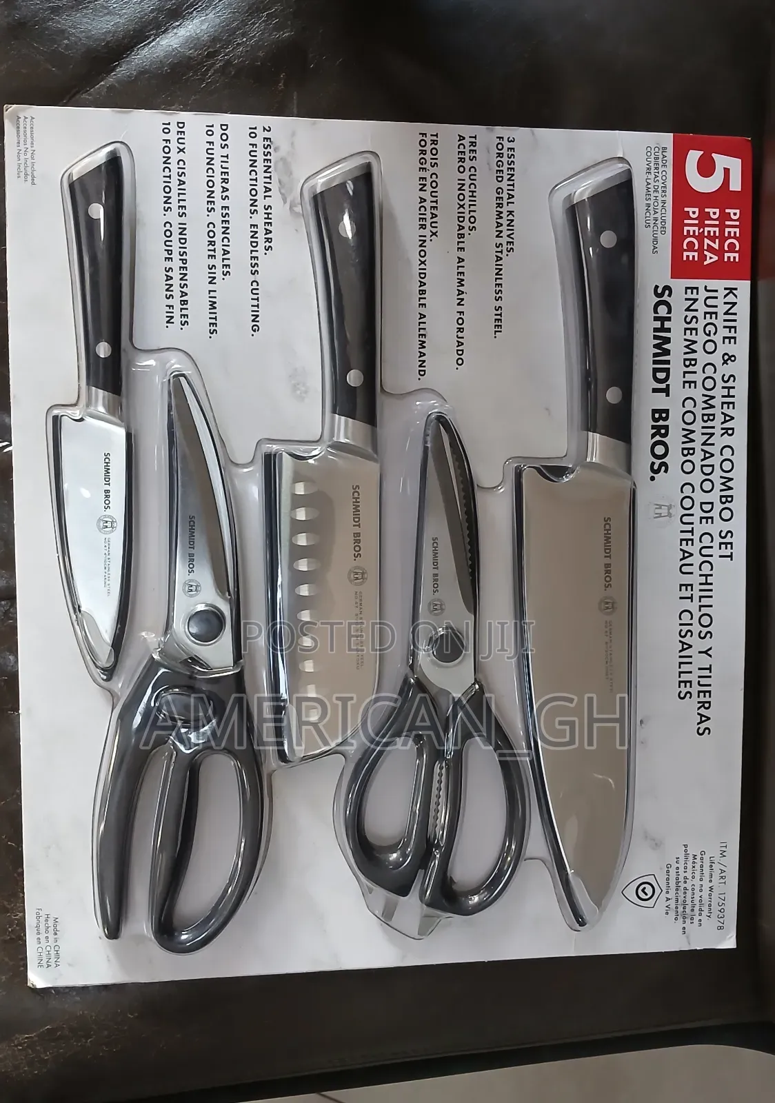 5 Pieces Knief and Shear Combo Set