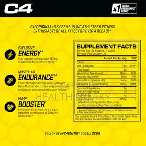 Preworkout C4 Original Energy Creatine Muscle Growth