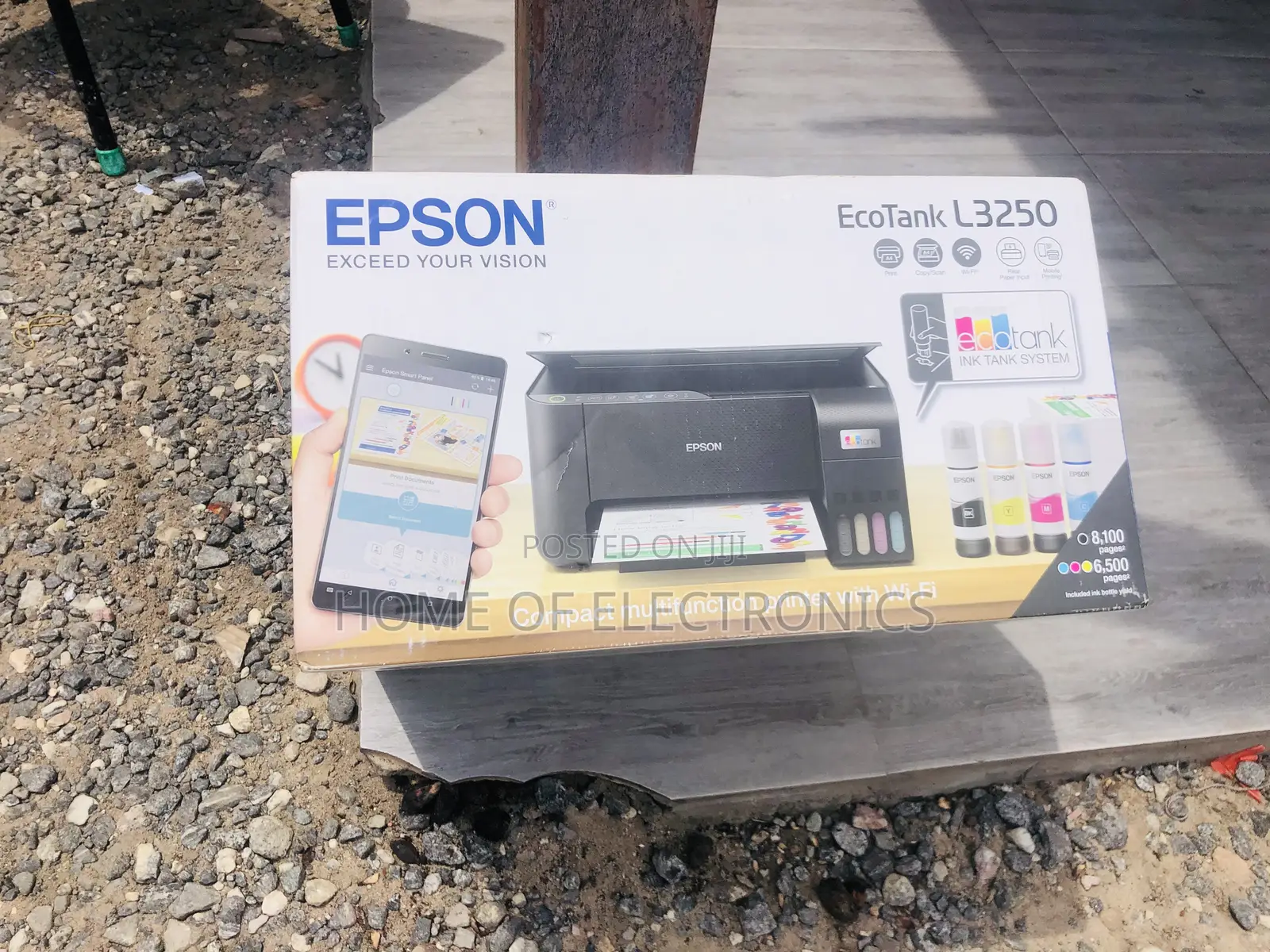 Less Price Epson L3250 All In One Ecotank Color Printer
