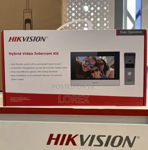 Hikvision Hybrid Video Intercom Kit 7inch Screen Ds-Kis303-P