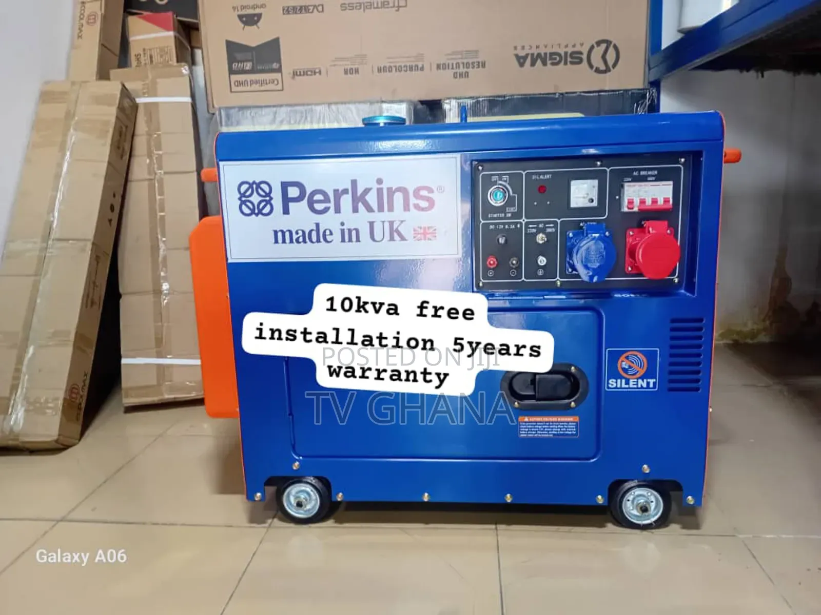 Gen Drop Perkins 10kva 13000watts Diesel Generator 10kva