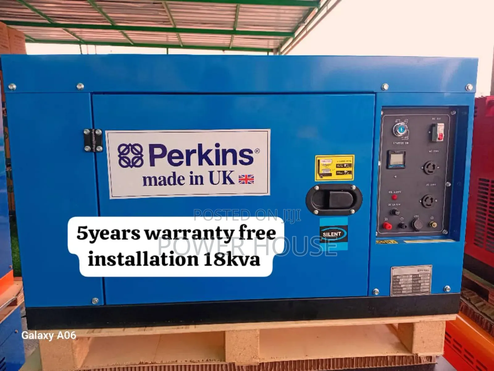 Energetic Nobel Stream 18kva Generator Perkins Diesel Genera
