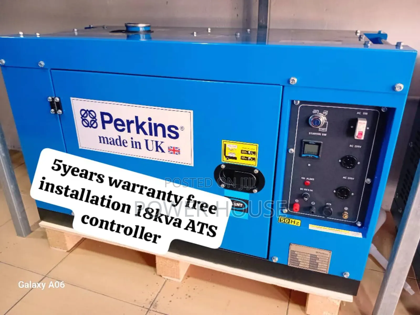 Energetic Silver Relay 18kva Perkins 18kva Generator