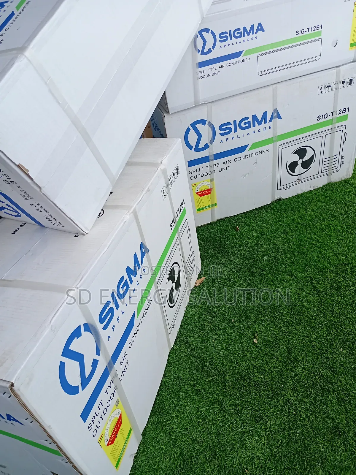 Vibrant Out Unit 1.5hp Sigma Air Conditioner Split