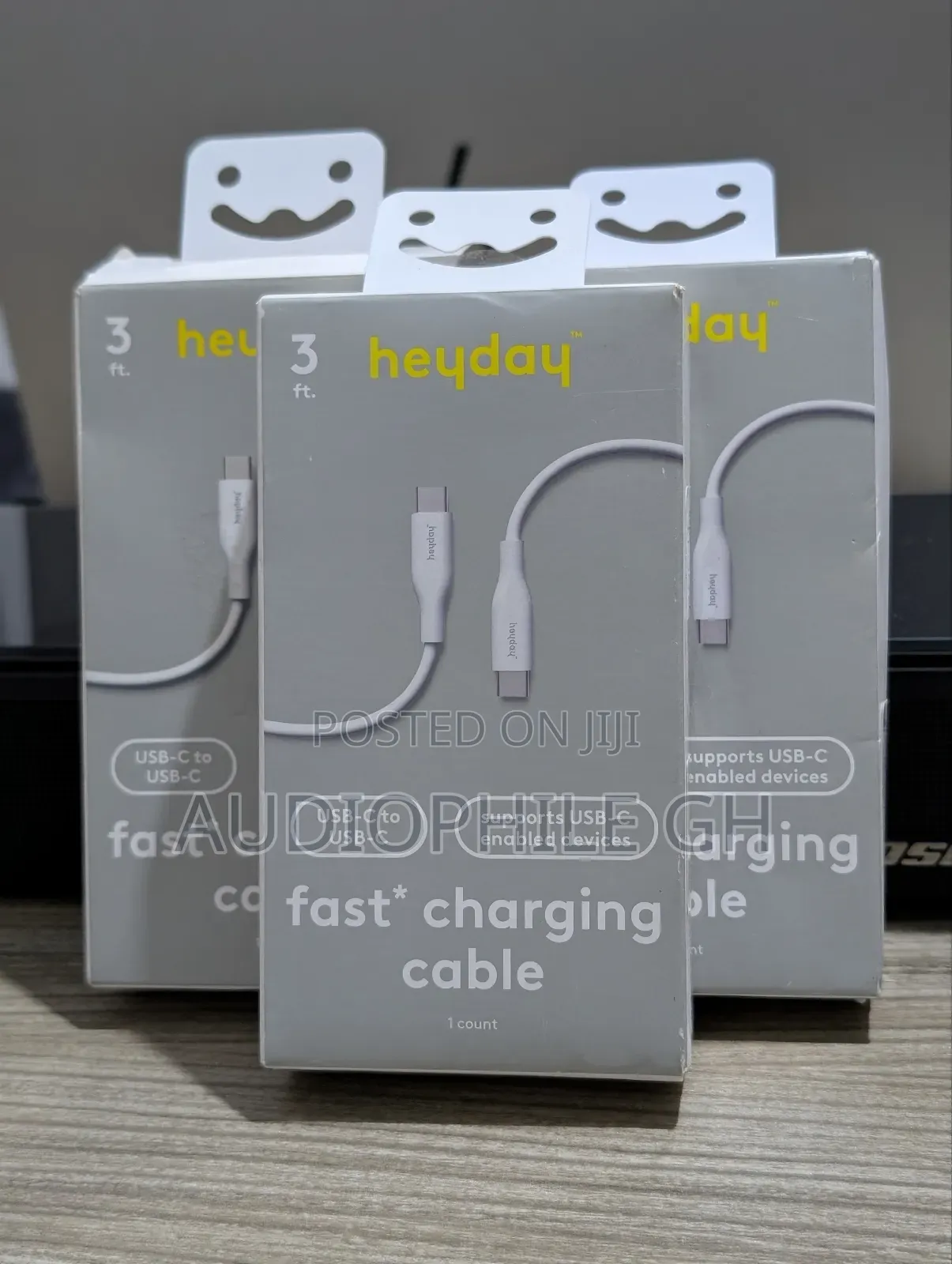 Heyday 3' Ft Usb-c To Usb-c Fast Charging Cable