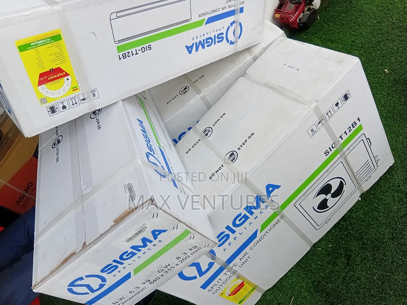 Hurriedly 1.5hp Sigma Air Conditioner Energetic Split Set