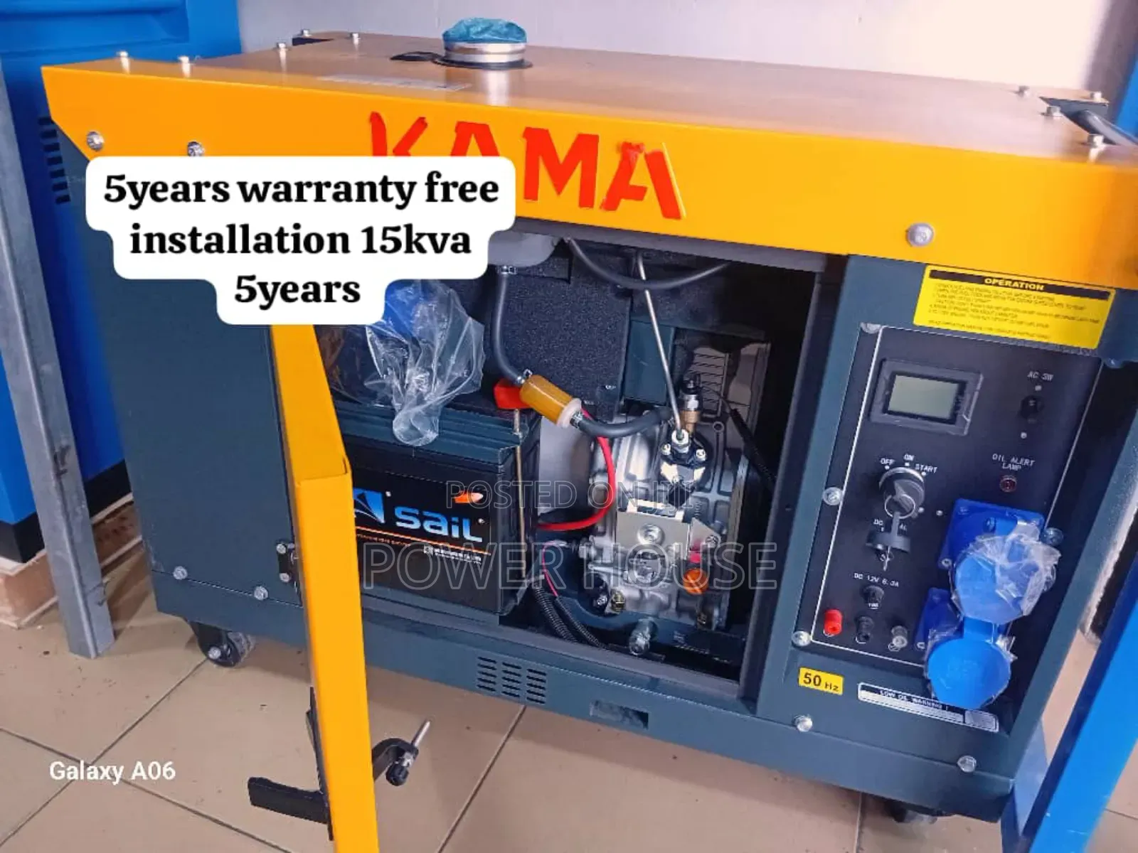Energetic Inferno Force 16500watts 15kva Kama Generator