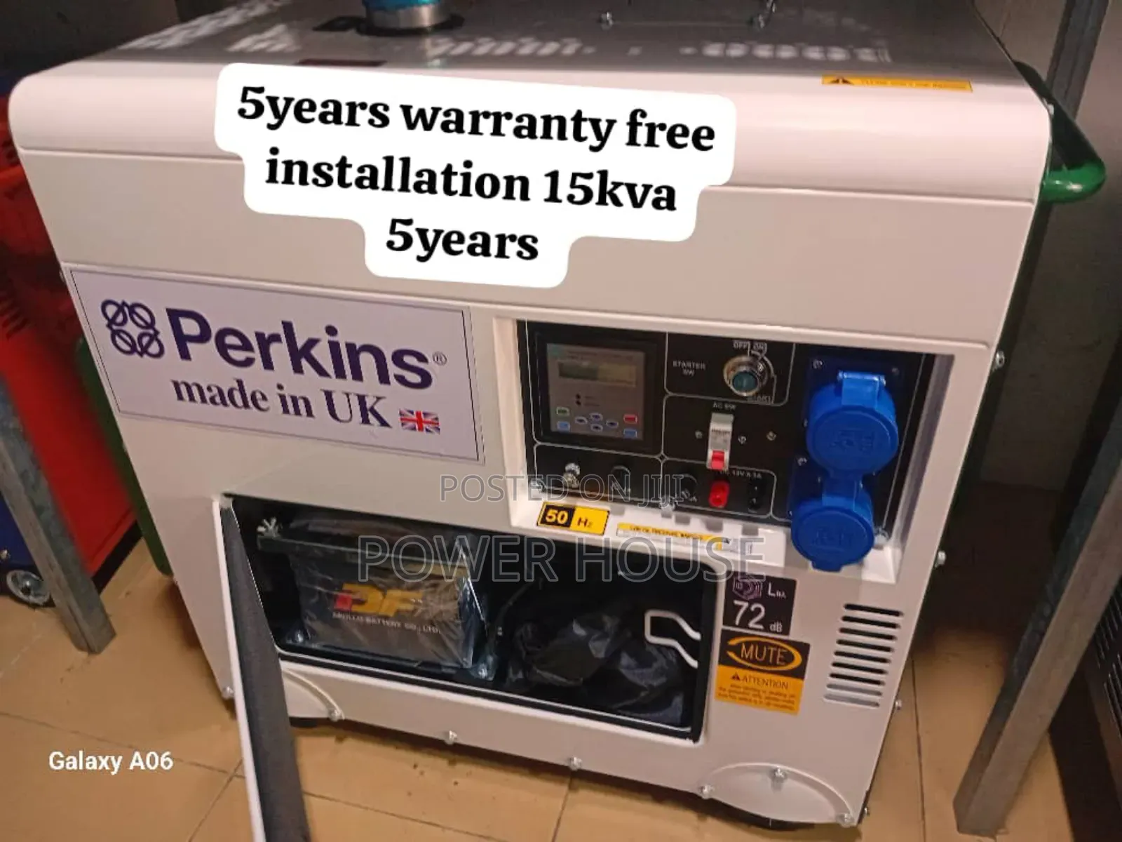 Energetic Aurora 16500watts 15kva Perkins Diesel Generator