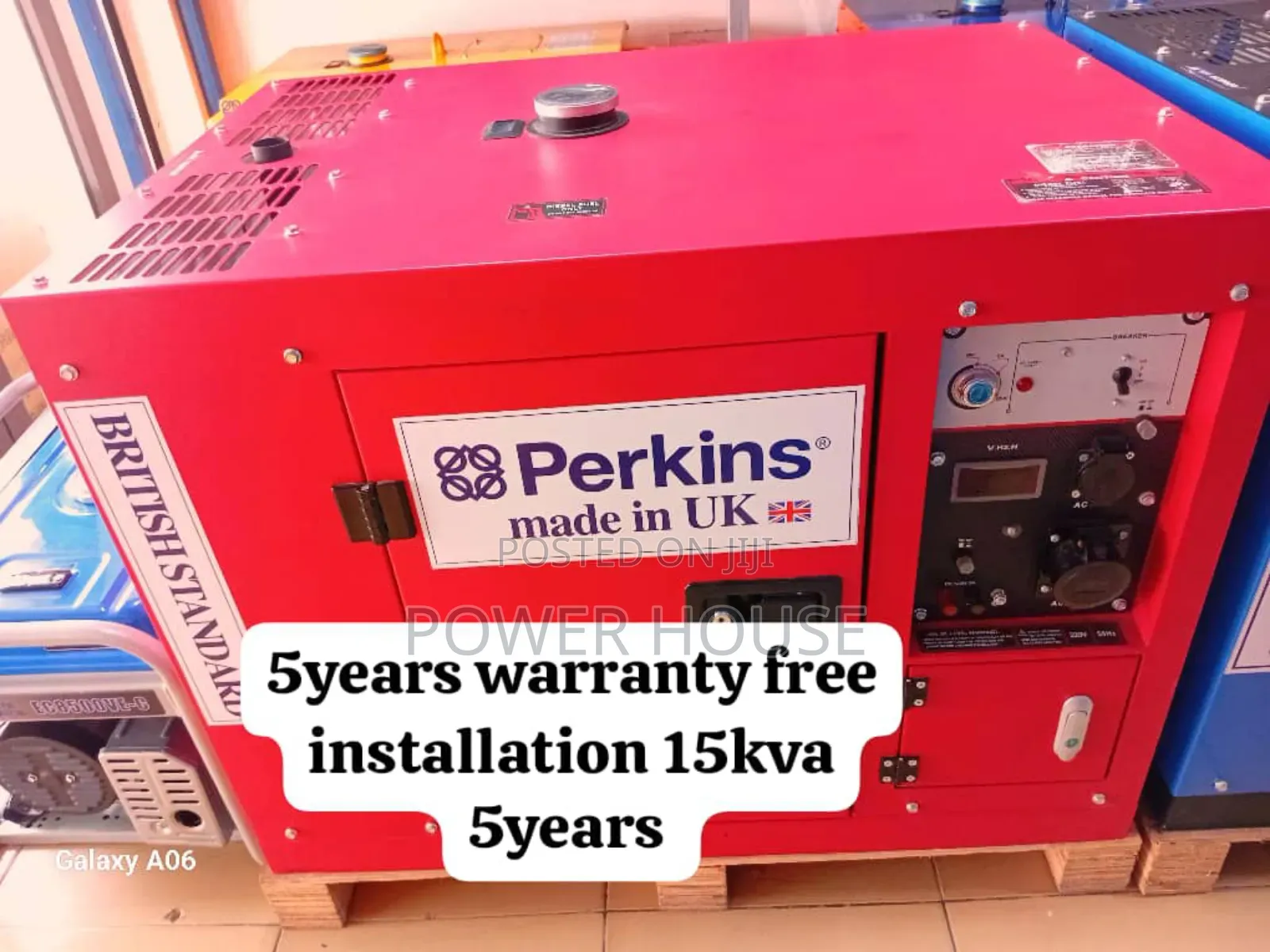 Energetic Zone Dock 15kva 16500watts Perkins Diesel