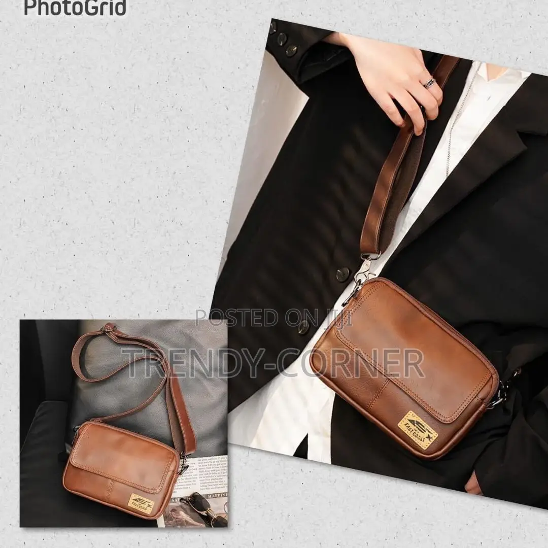 Men Leather Cross Side Bags