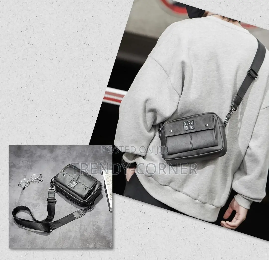 Men Leather Cross Side Bags