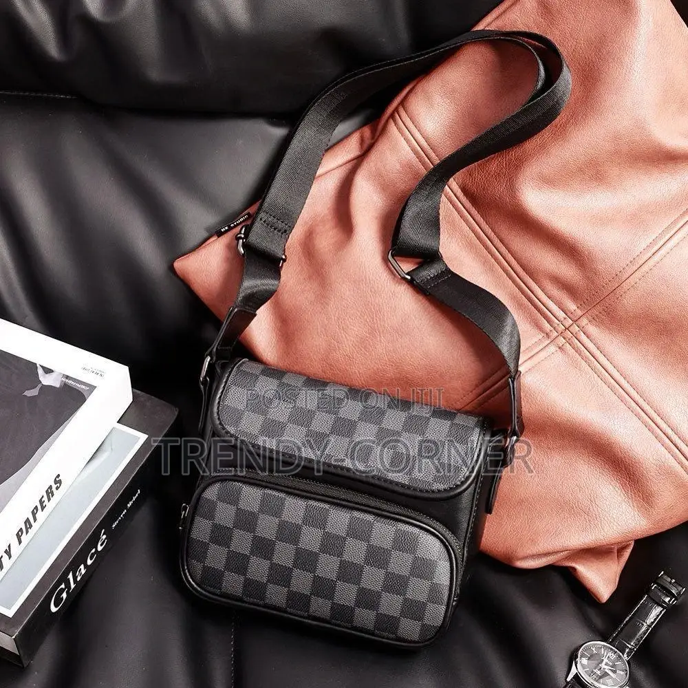 Men Leather Cross Side Bags