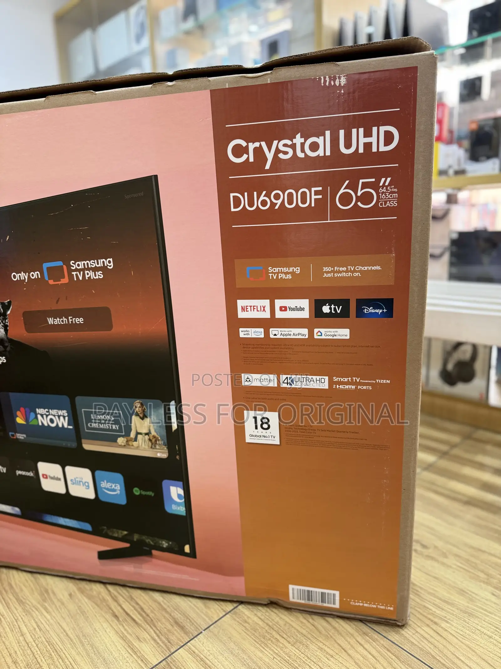 Samsung Crystal Uhd 65 Inches New 2024 Model