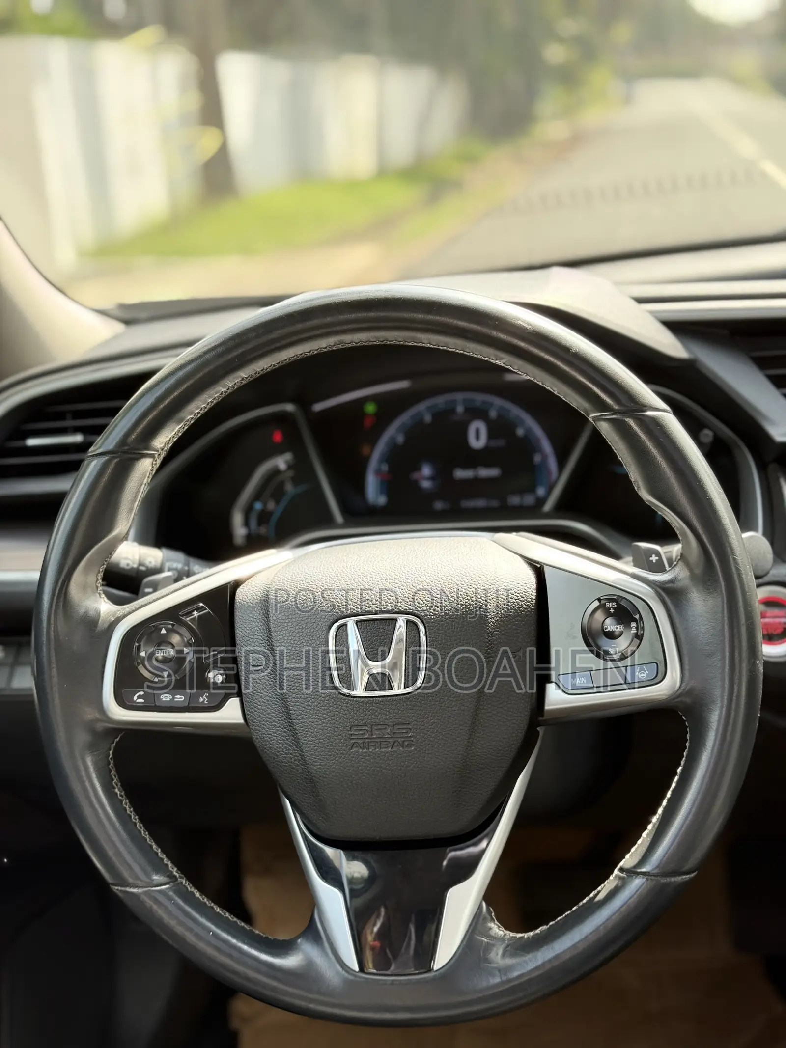 Honda Civic Touring Sedan 2019 Gray