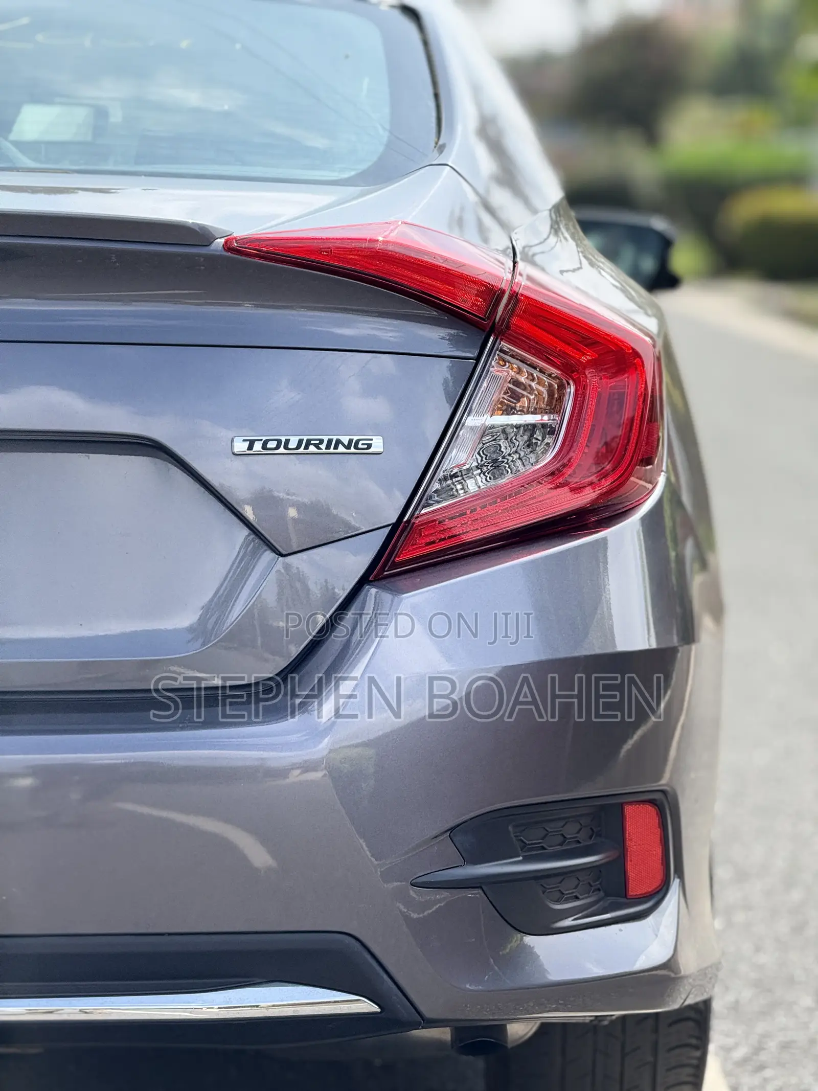 Honda Civic Touring Sedan 2019 Gray