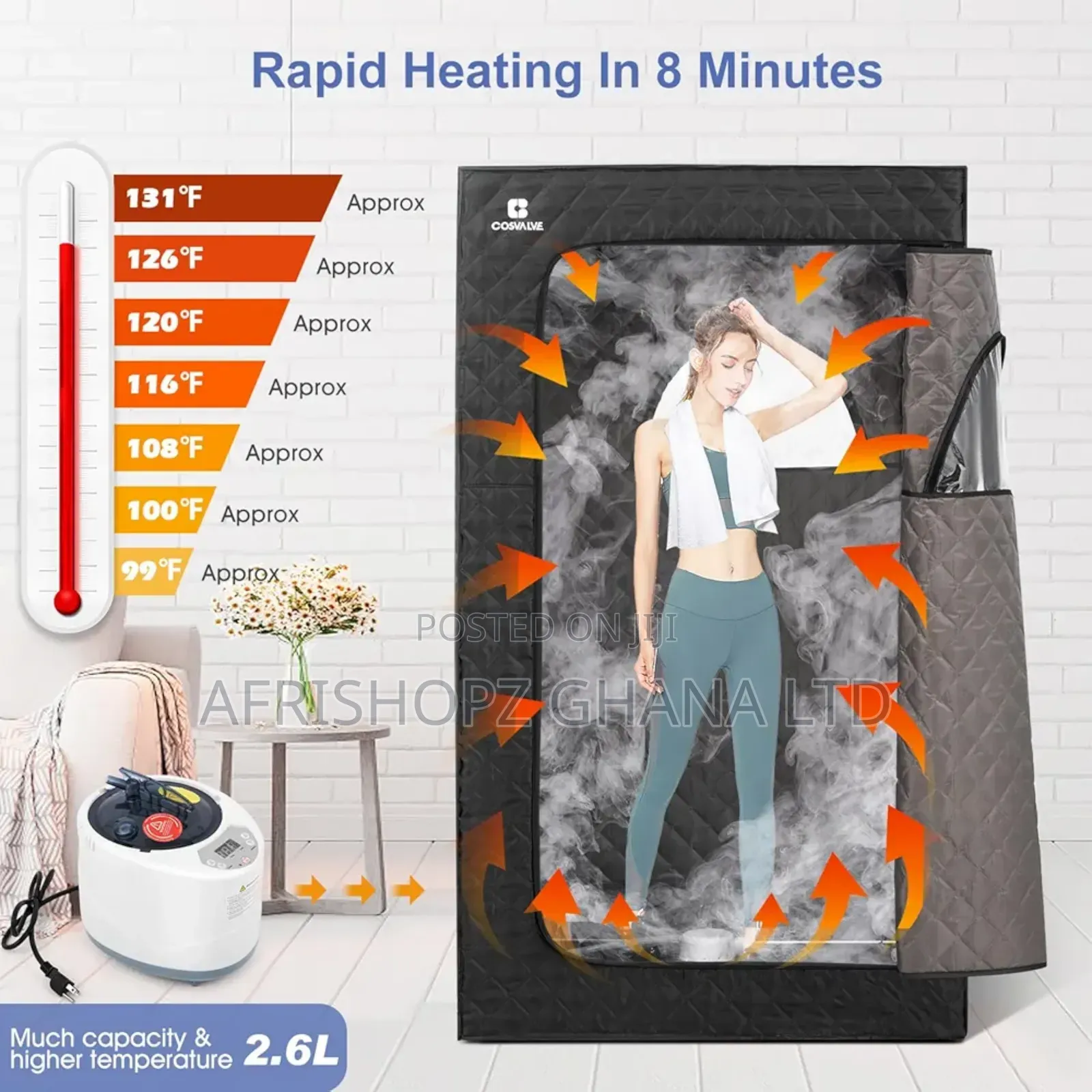 Portable Sauna Steamer