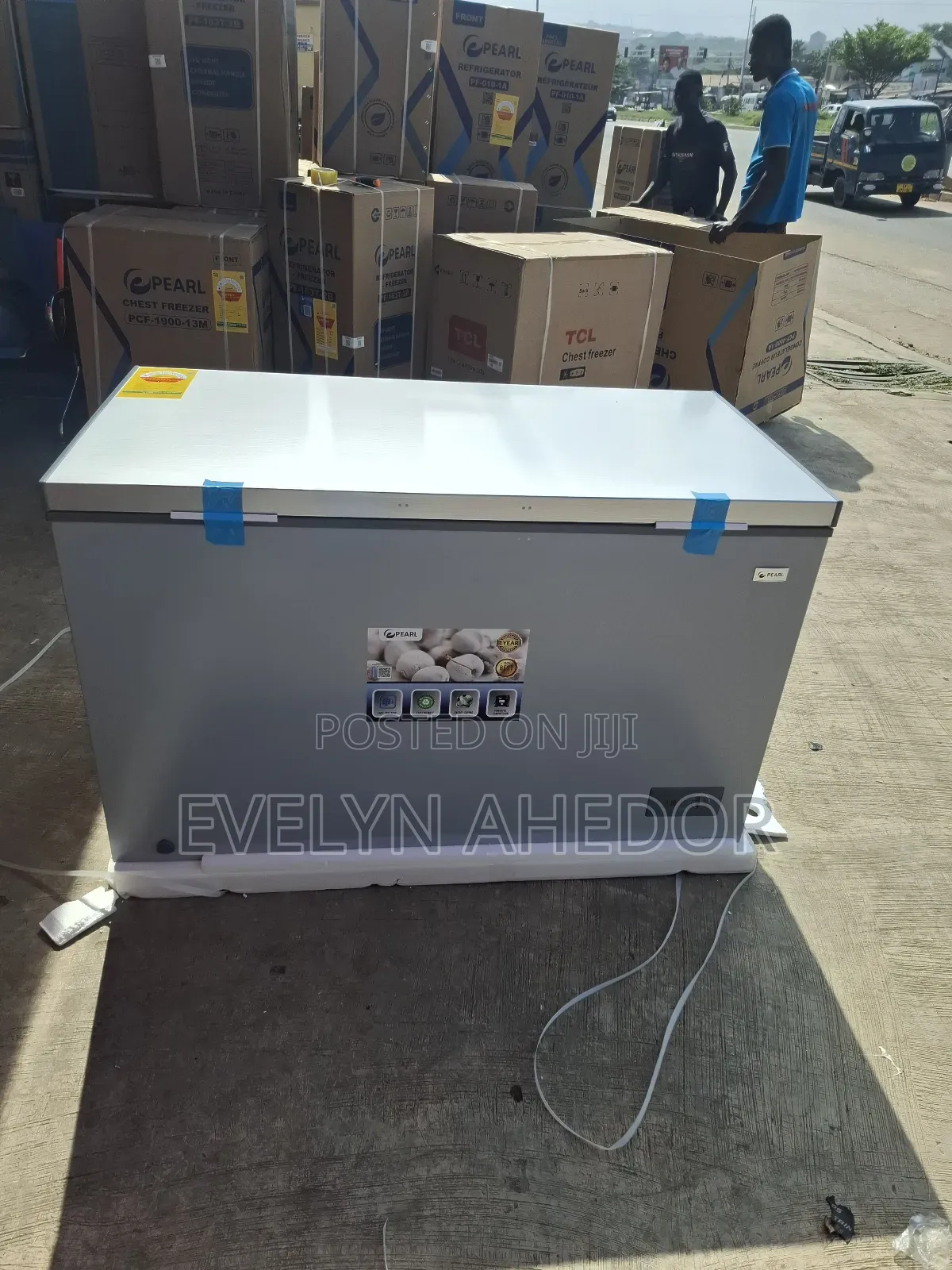 Original Pearl Chest Freezer 380 Litres Fresh in Box for Sal