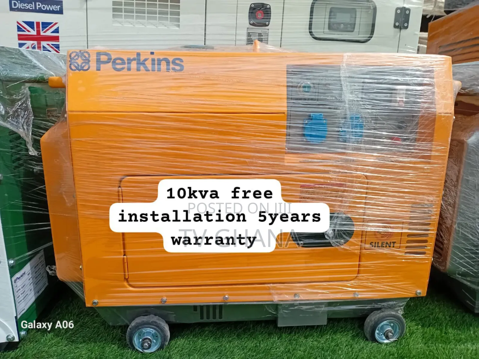 Auto Watt Perkins 10kva Diesel 13000watts Diesel Generator