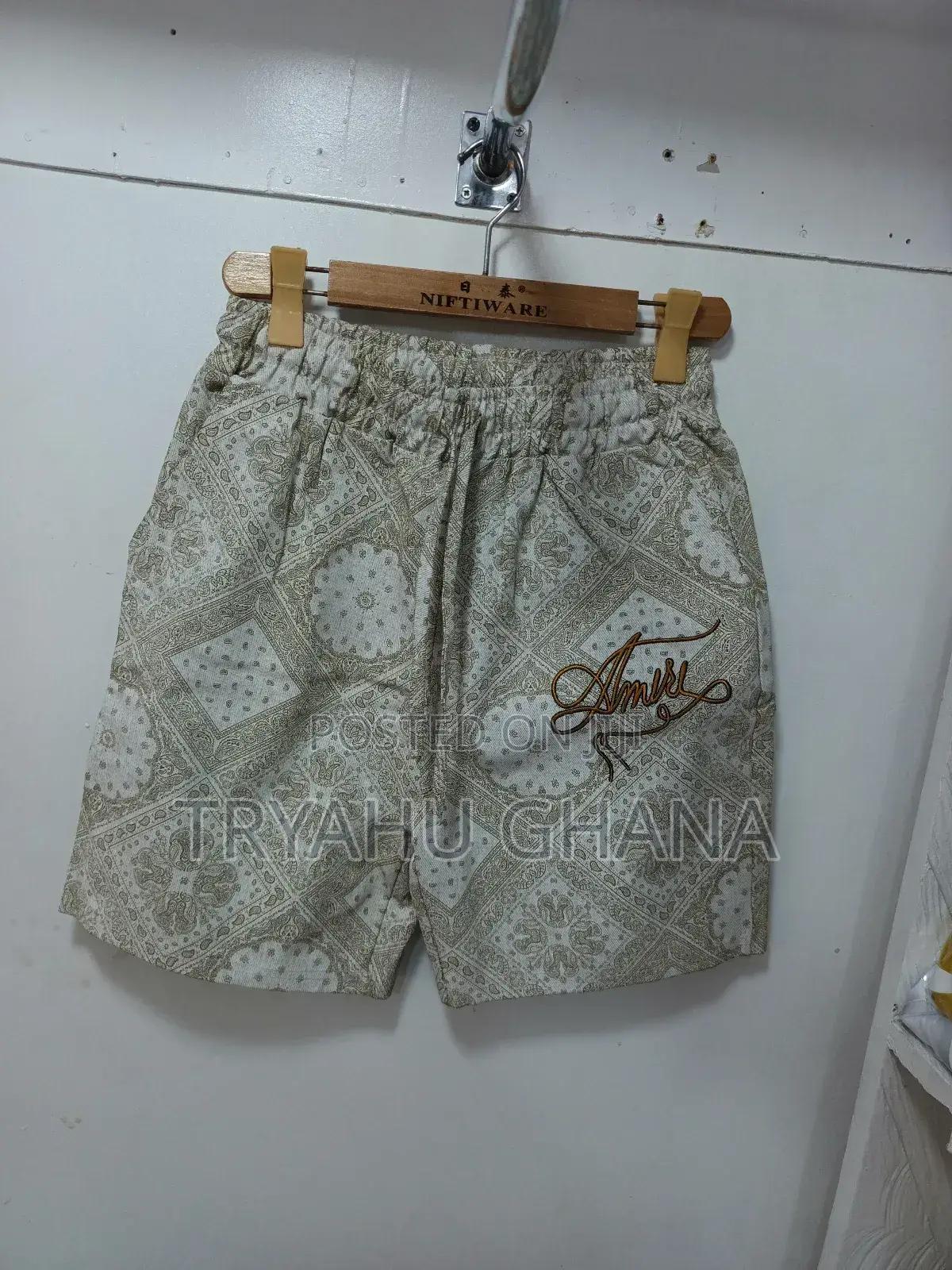 Amiri Summer Casual Shorts Are in Stock at Tryahu Now