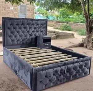 Double Bed Frame With Side Withdraw