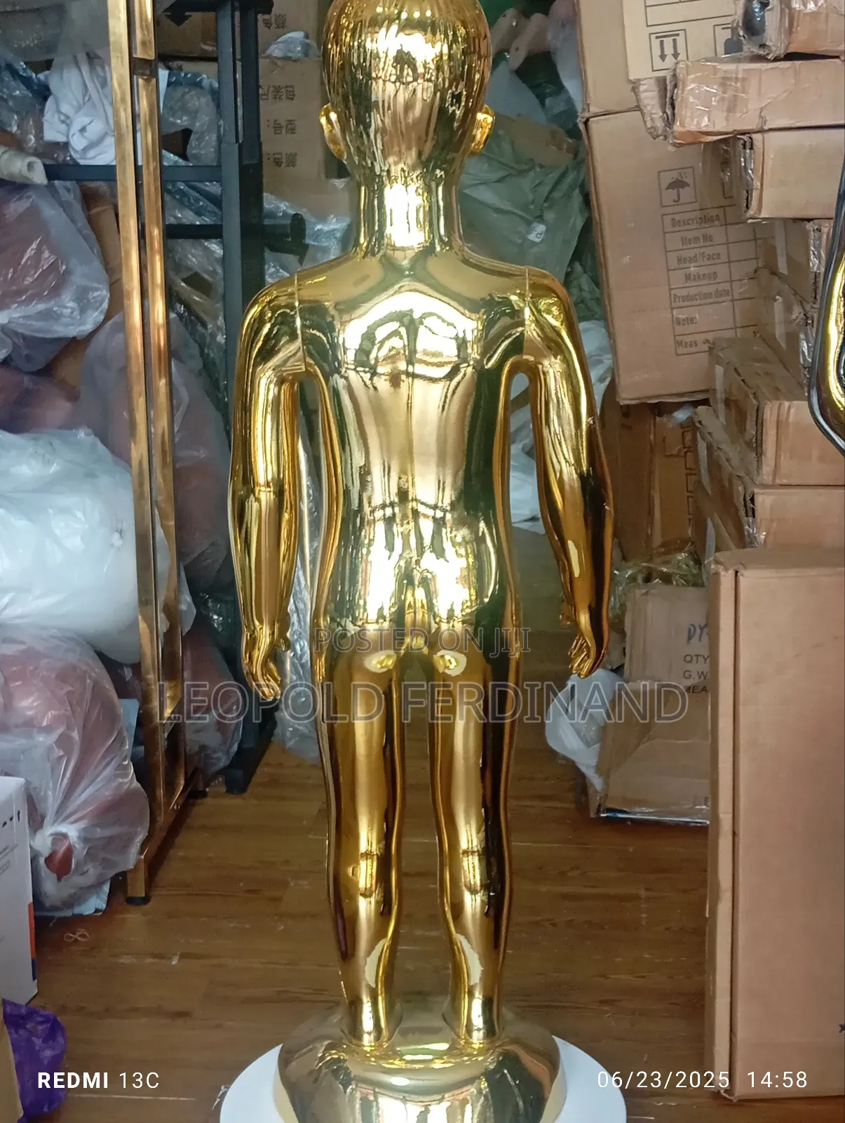Kids Gold Dummy