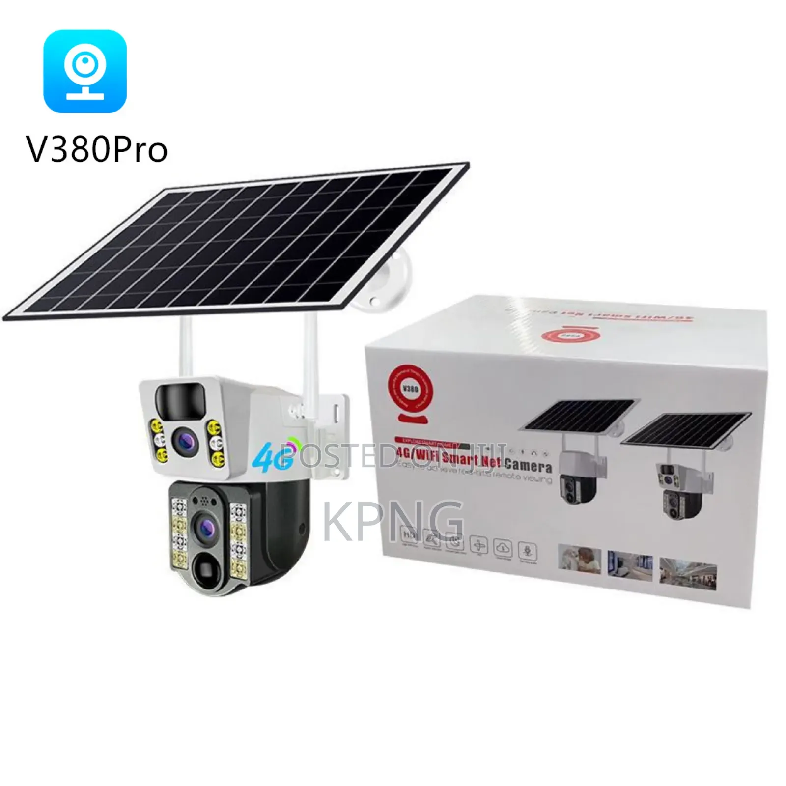 4g Solar Powered CCTV Camera