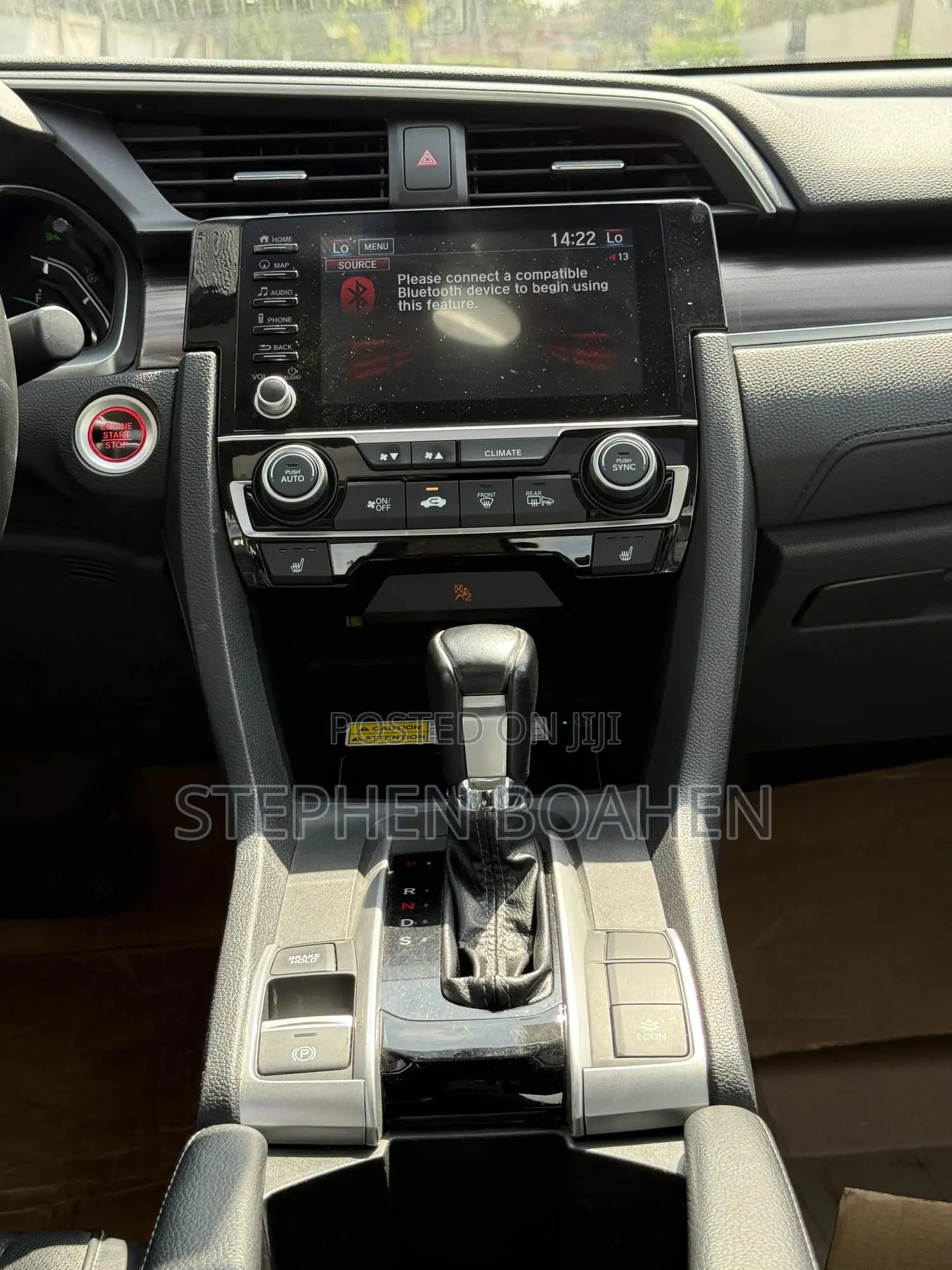 Honda Civic Touring Sedan 2019 Gray