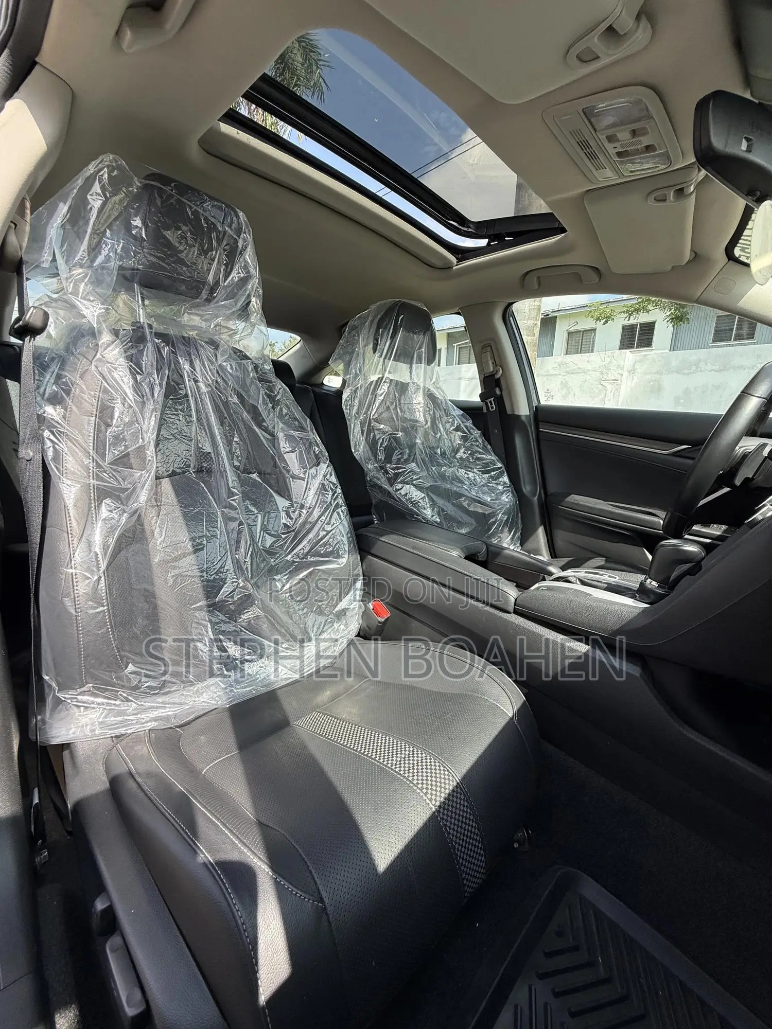 Honda Civic Touring Sedan 2019 Gray