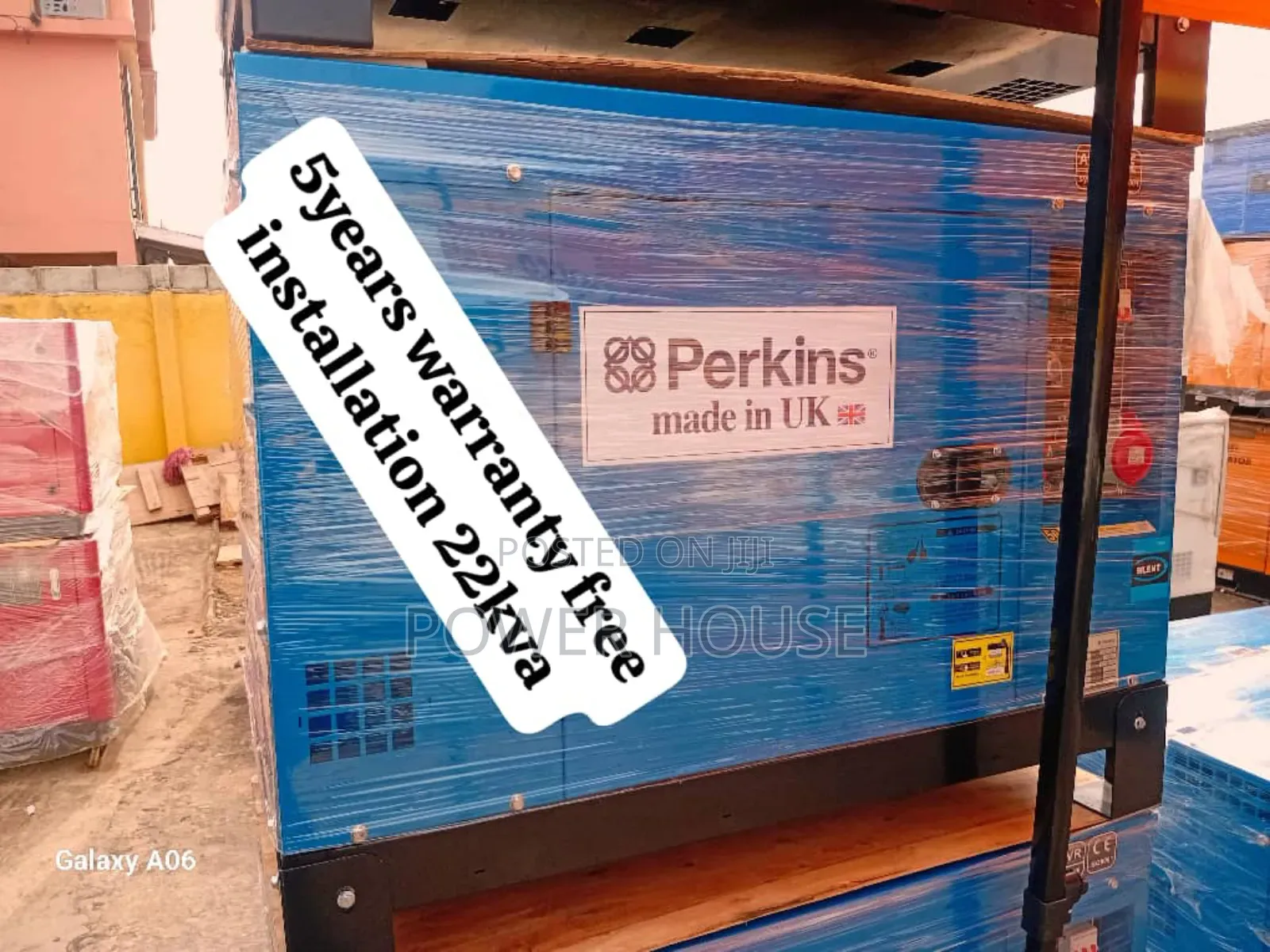 Genuine Vault 22kva Perkins Diesel Generator 22kva