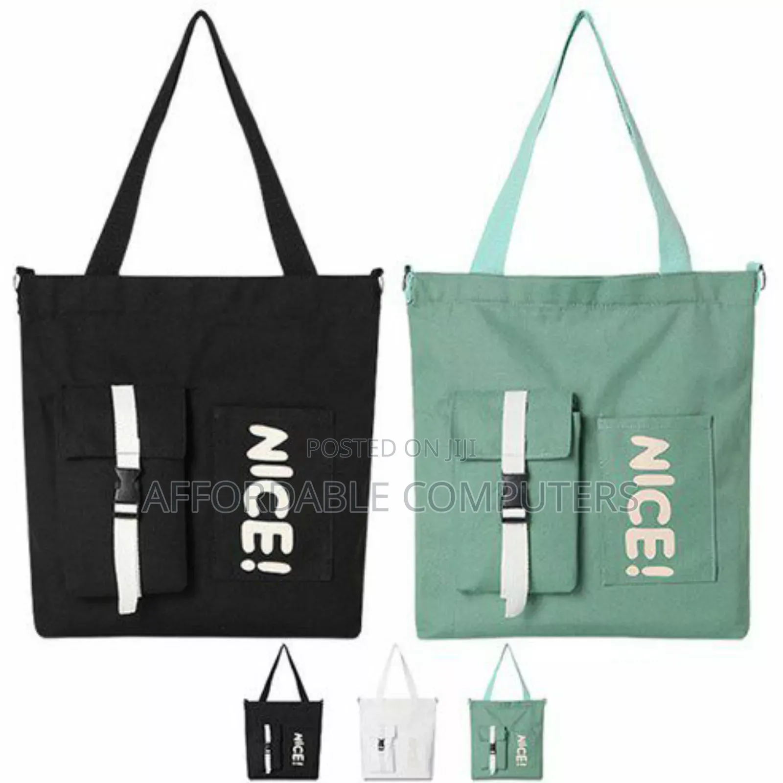 Student Canvas Shoulder Bag