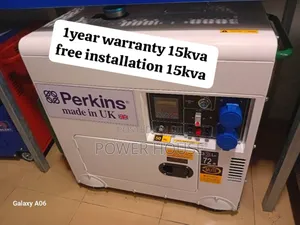 Genuine Matrix 10kva 13000watts Diesel Generator Perkins