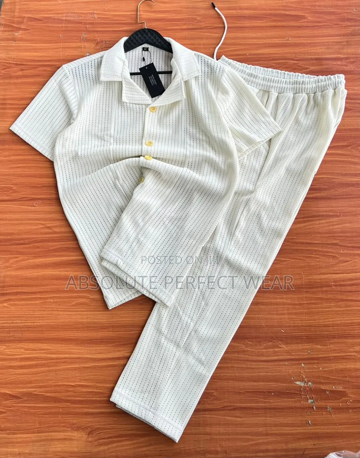 Top and Down Kaftan White in All Size