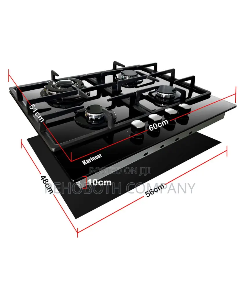 Karinear Gas Cooktop Kng-pf640stgb-1 Built In 4 Burner .