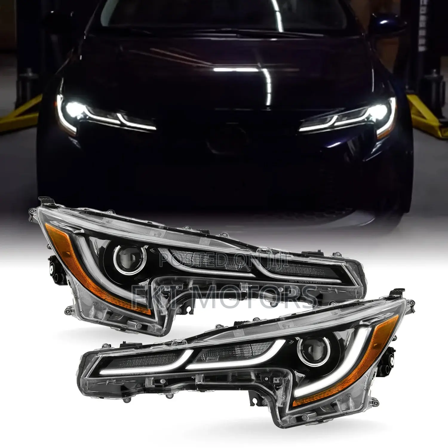 Toyota Corolla Headlights Led 2020,2012,2022,2023,2024,2025