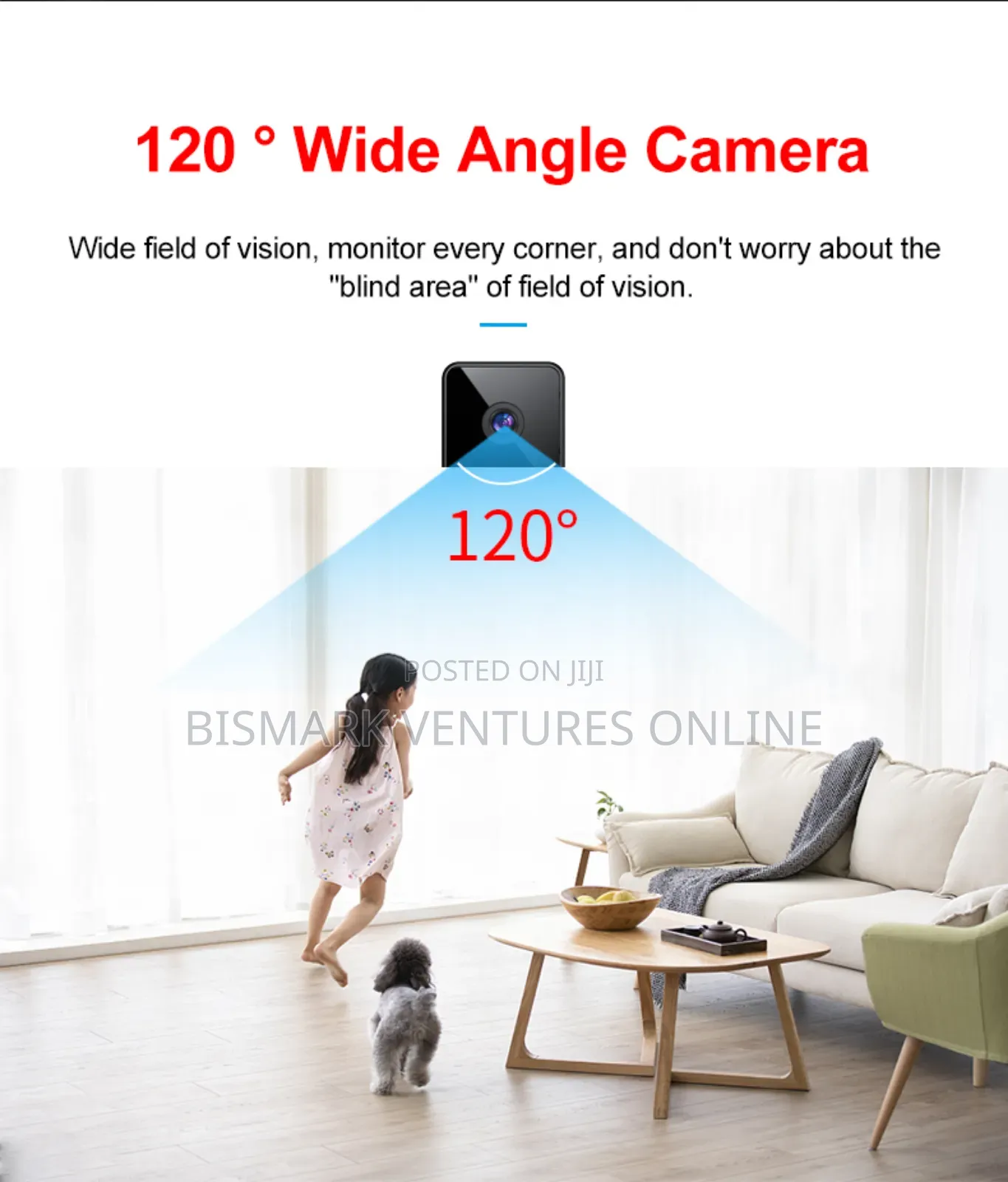 Wd-9 Wifi Spy Camera 140 Degree Wide Angle.