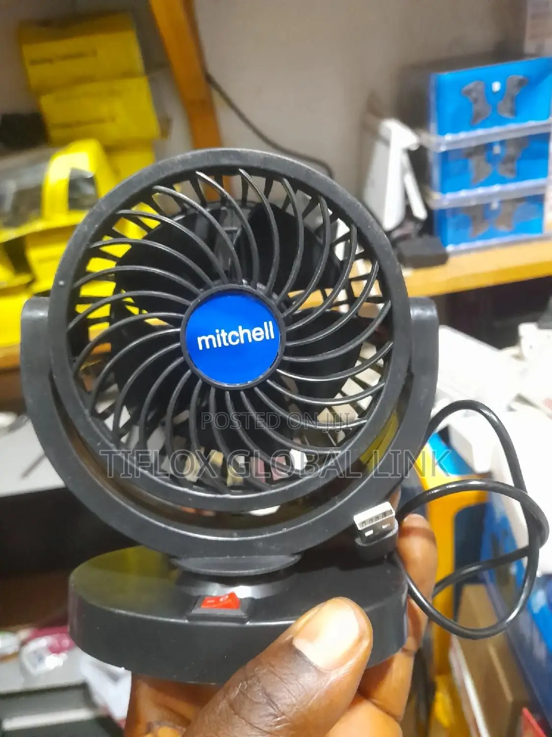 Vehicle Mounted Fan