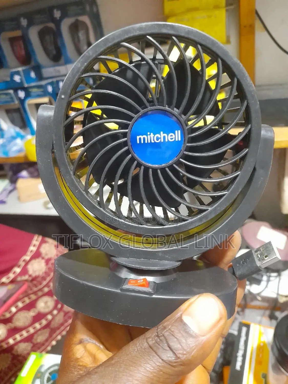 Vehicle Mounted Fan