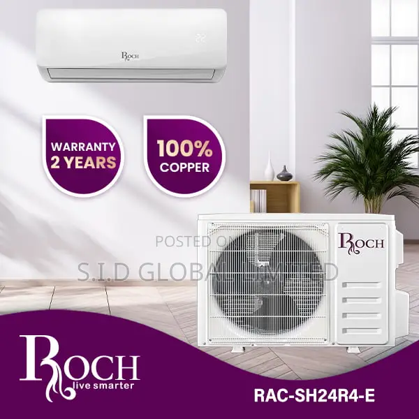 Roch 2.5 Hp Automatic Restart Split R410a Air Conditioner