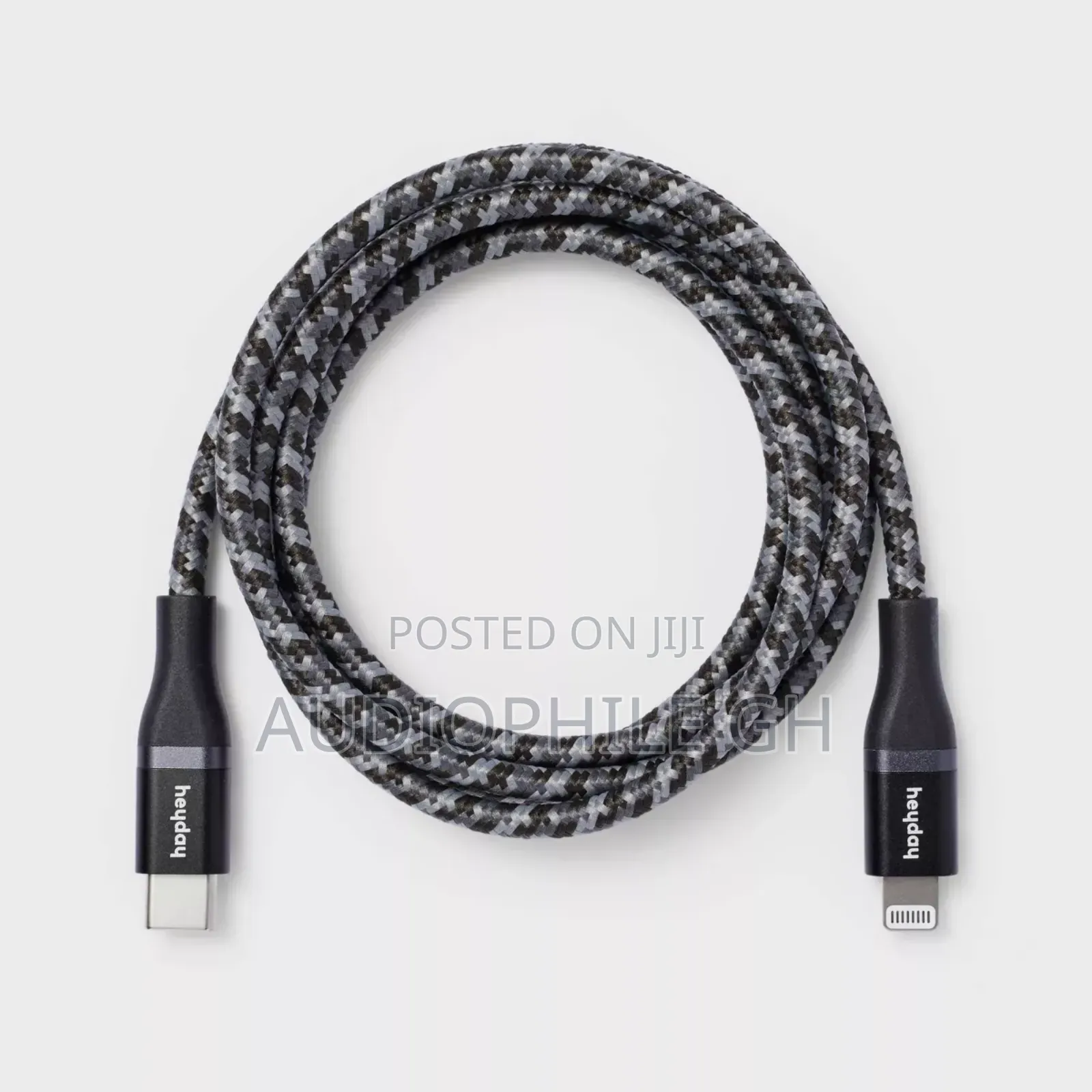 Heyday 4' Ft Lightning to Usb-C Braided Fast Charging Cable