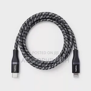 Heyday 4' Ft Lightning to Usb-C Braided Fast Charging Cable