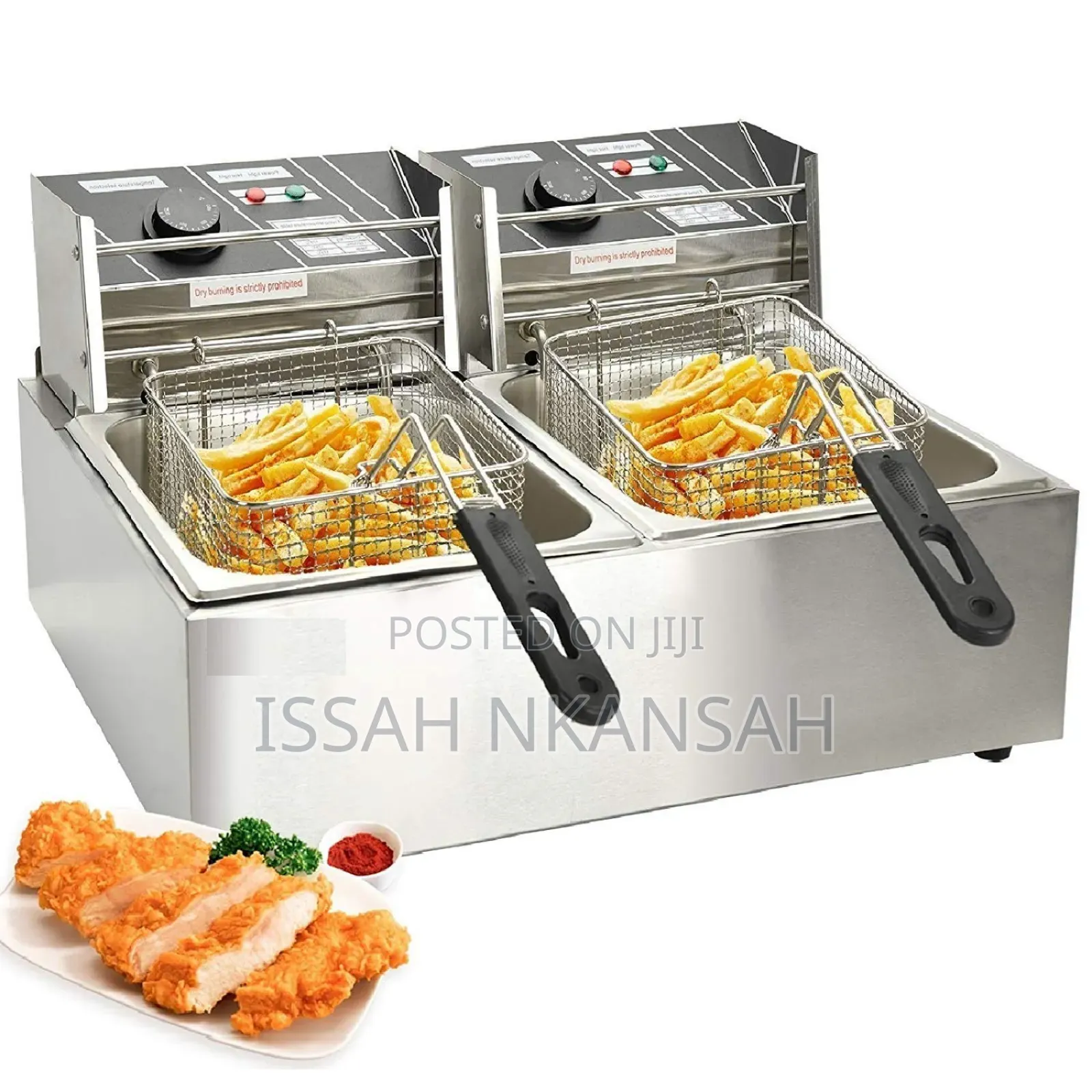 Commercial 12 Litters Electric Deepfryer