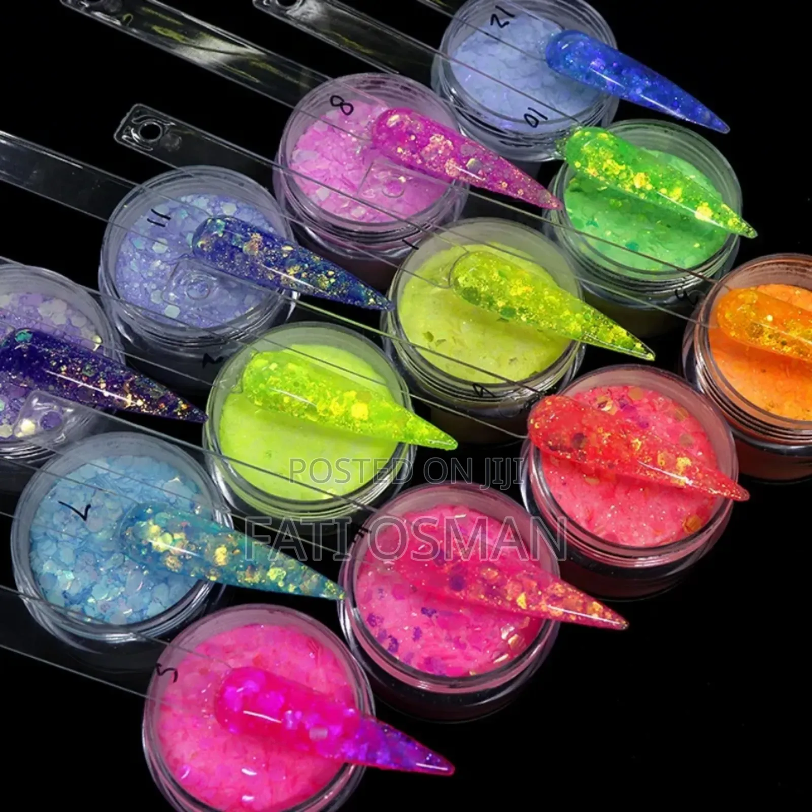 Glitters Acrylic Powders
