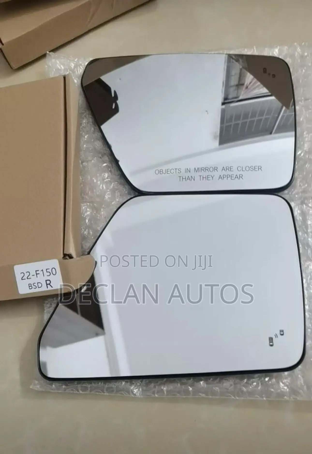 2023 Ford F150 Driving Mirror Glass