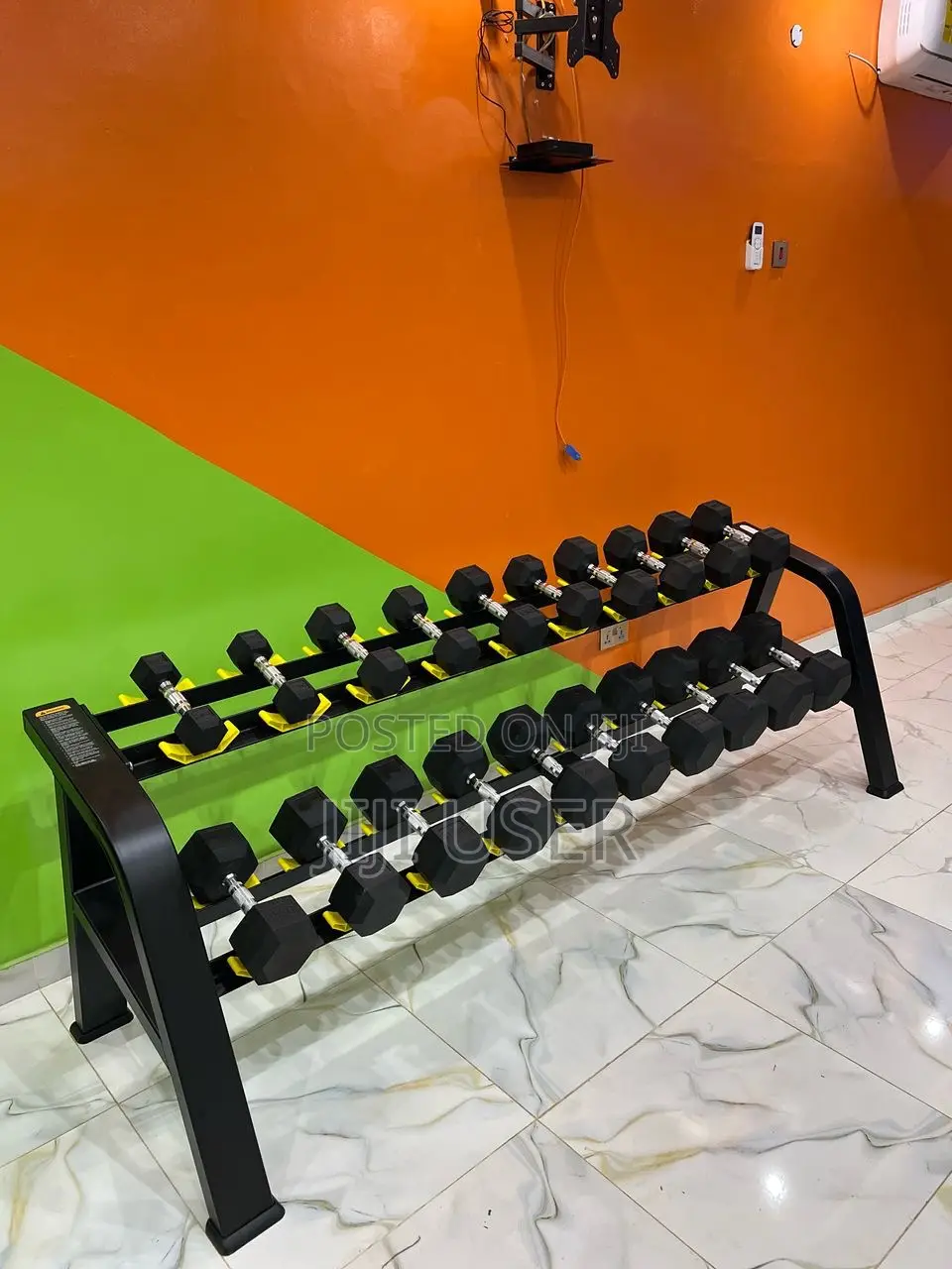 Dumbbell Rack With Weight