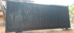 Modern Designer Main Gate | Strong Galvanized Steel Gate