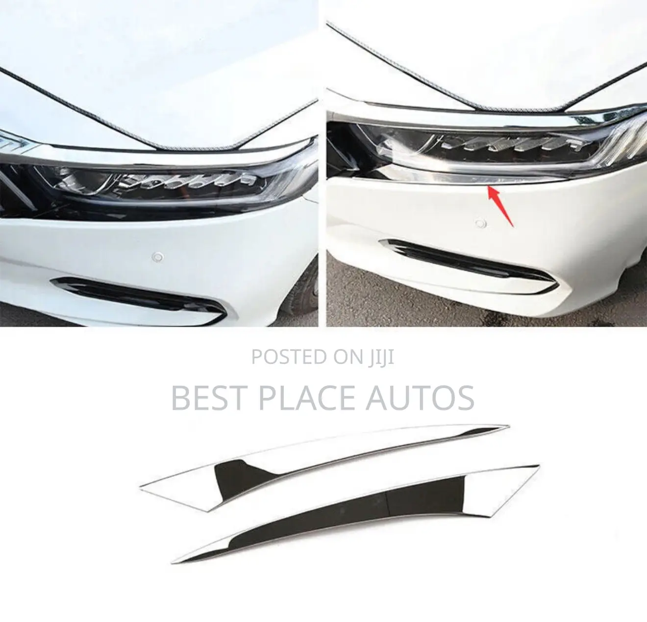 Headlight Stripe / Chrome Moulding For Various Types Of Car